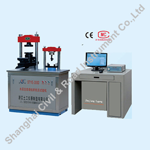 STYE-300D  Full Automatic Three Function Flexural and Compression Testing Machine