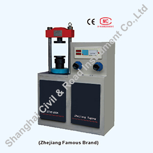 STYE-300 Electro-hydraulic Compression Testing Machine (CTM)